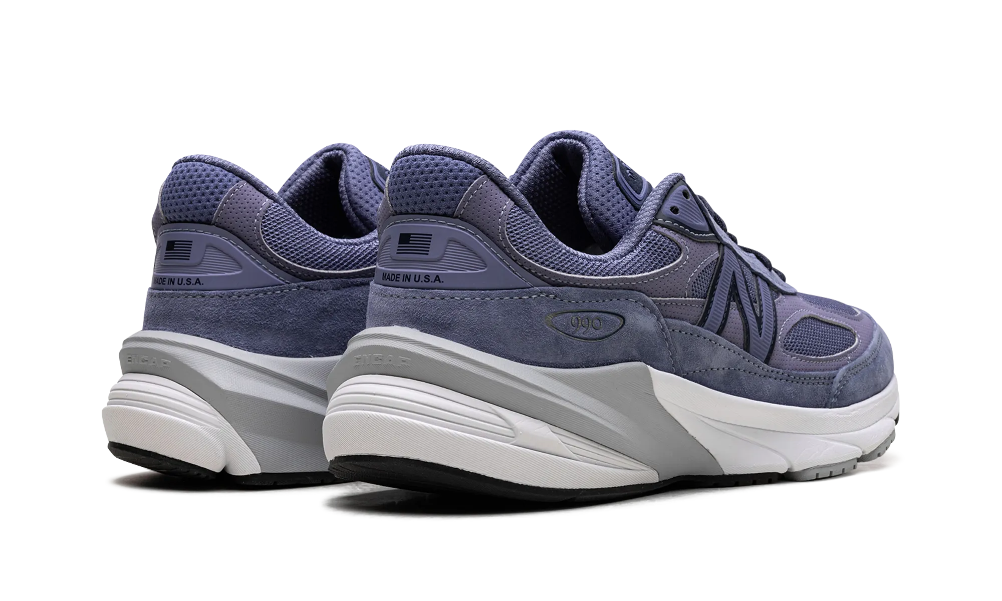 running in a caldera area shoes 990v6 "Made in USA - Purple"