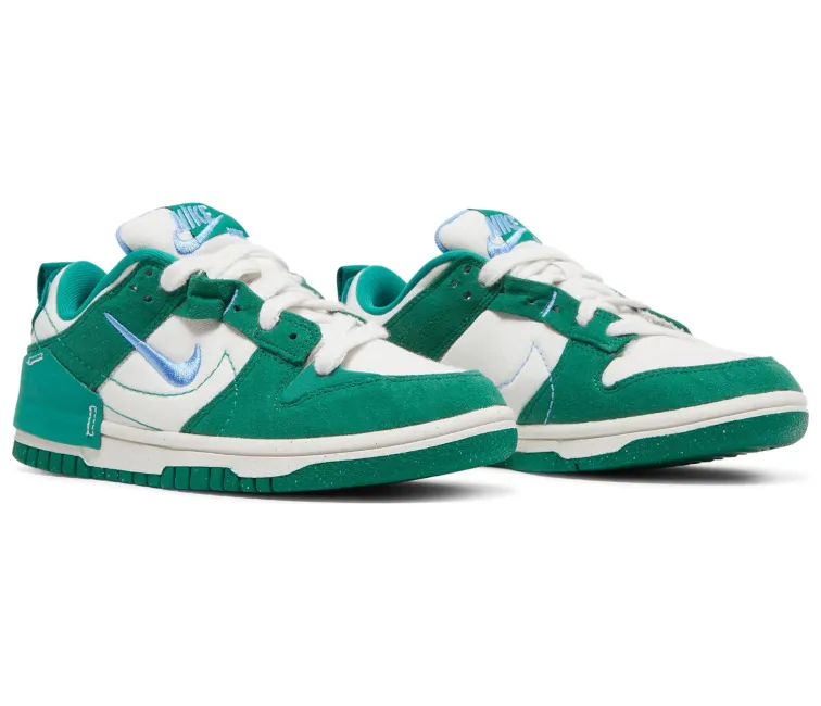 Lace Design Women's Nike Dunk Low Disrupt 2 (White/Green)