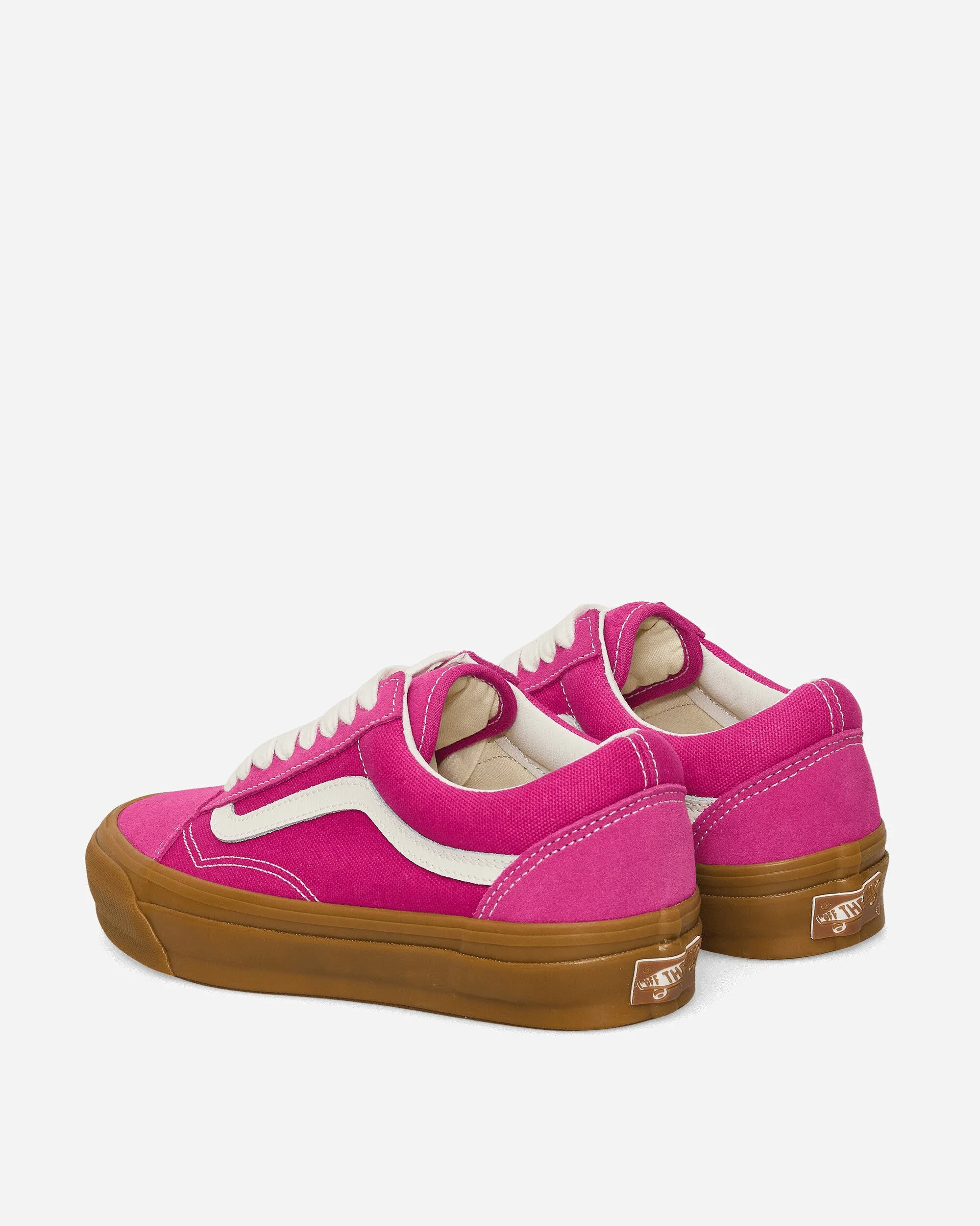 Style Match Premium Old Skool Gum Sneakers Raspberry Rose