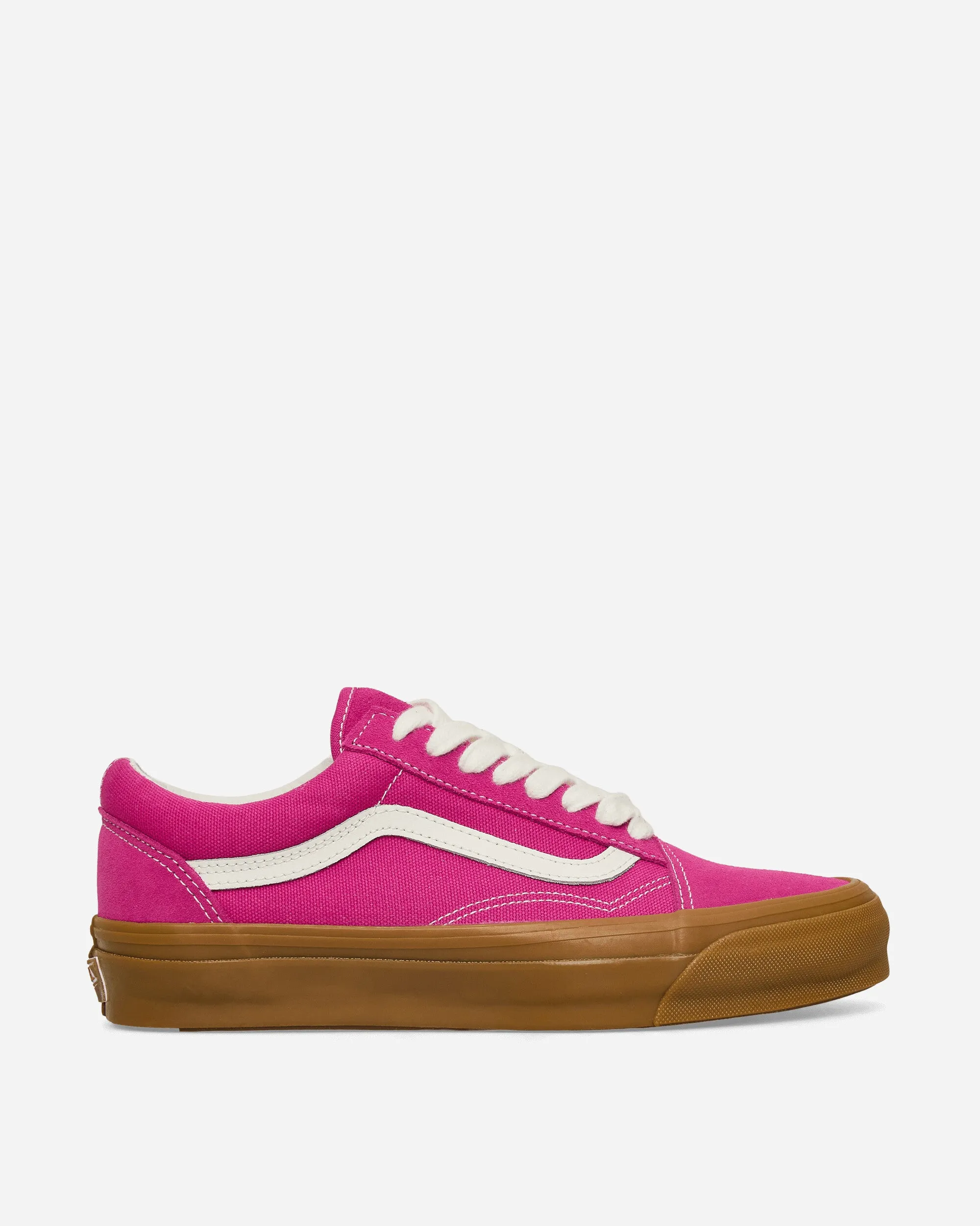 Premium Old Skool Gum Sneakers Raspberry Rose Plush traction Sole Strength