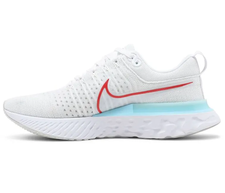 Men's Nike React Infinity Run FK 2 (White/Chile Red) CrossTraining