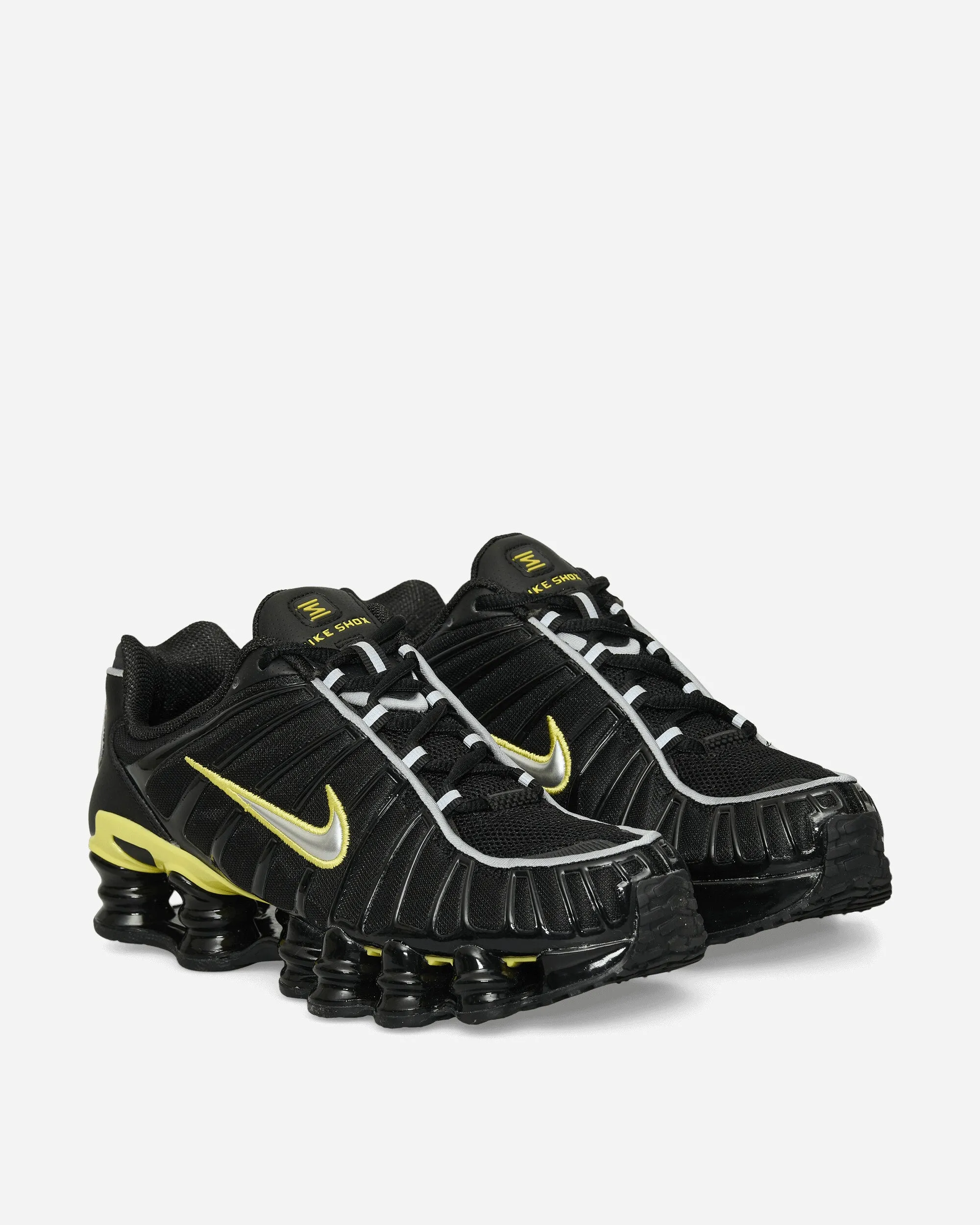 High Fit Shox TL Sneakers Black / Dynamic Yellow