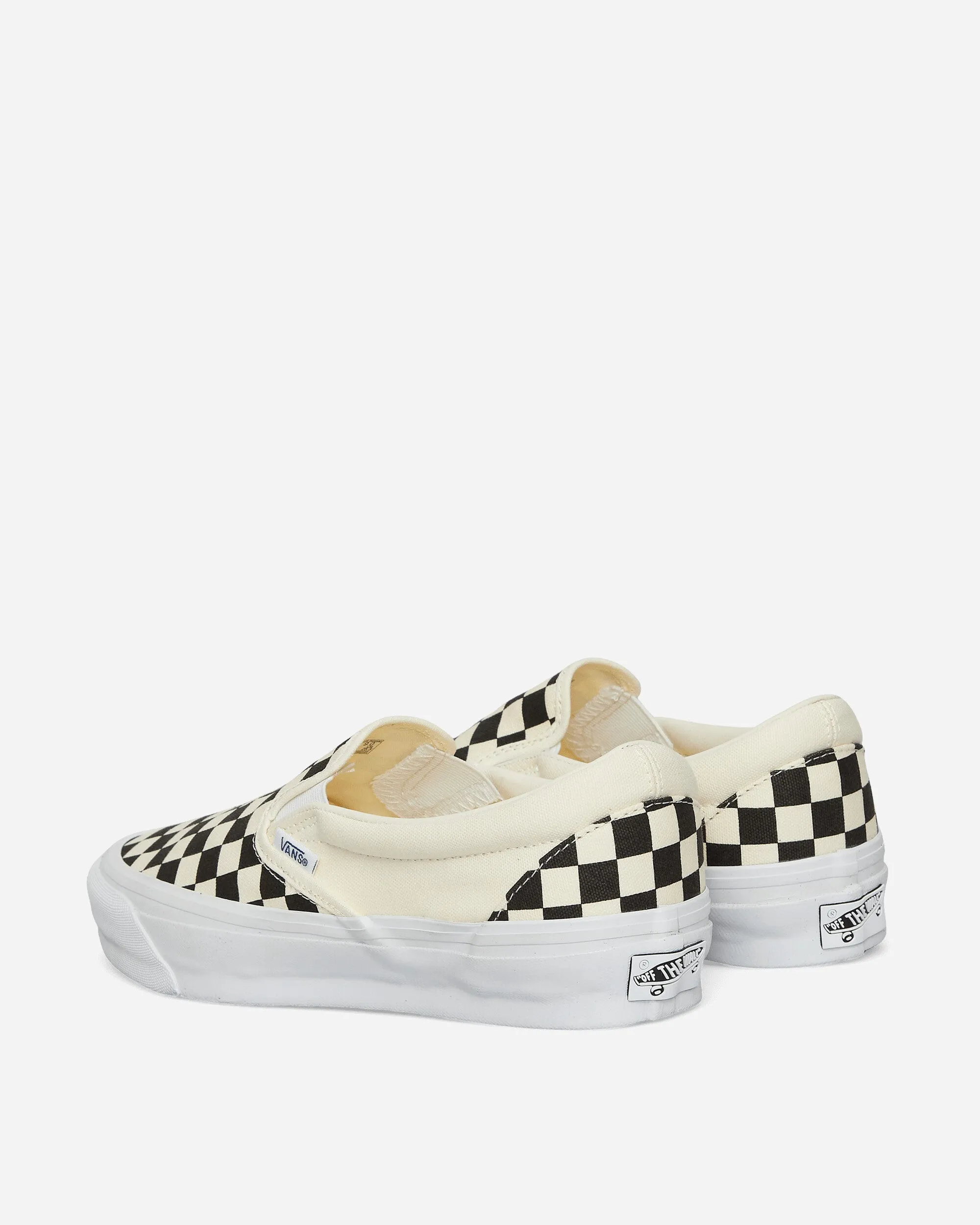 Slip-On Reissue LX 98 Sneakers Checkerboard Black / Off White Torsion control Flexible Midsole Shank