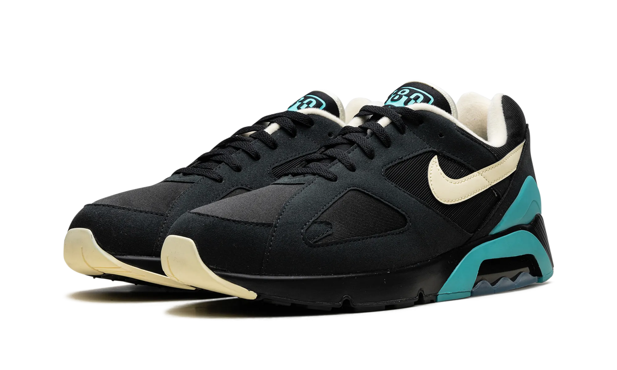 rectangular - design shoes Air Max 180 "Black"