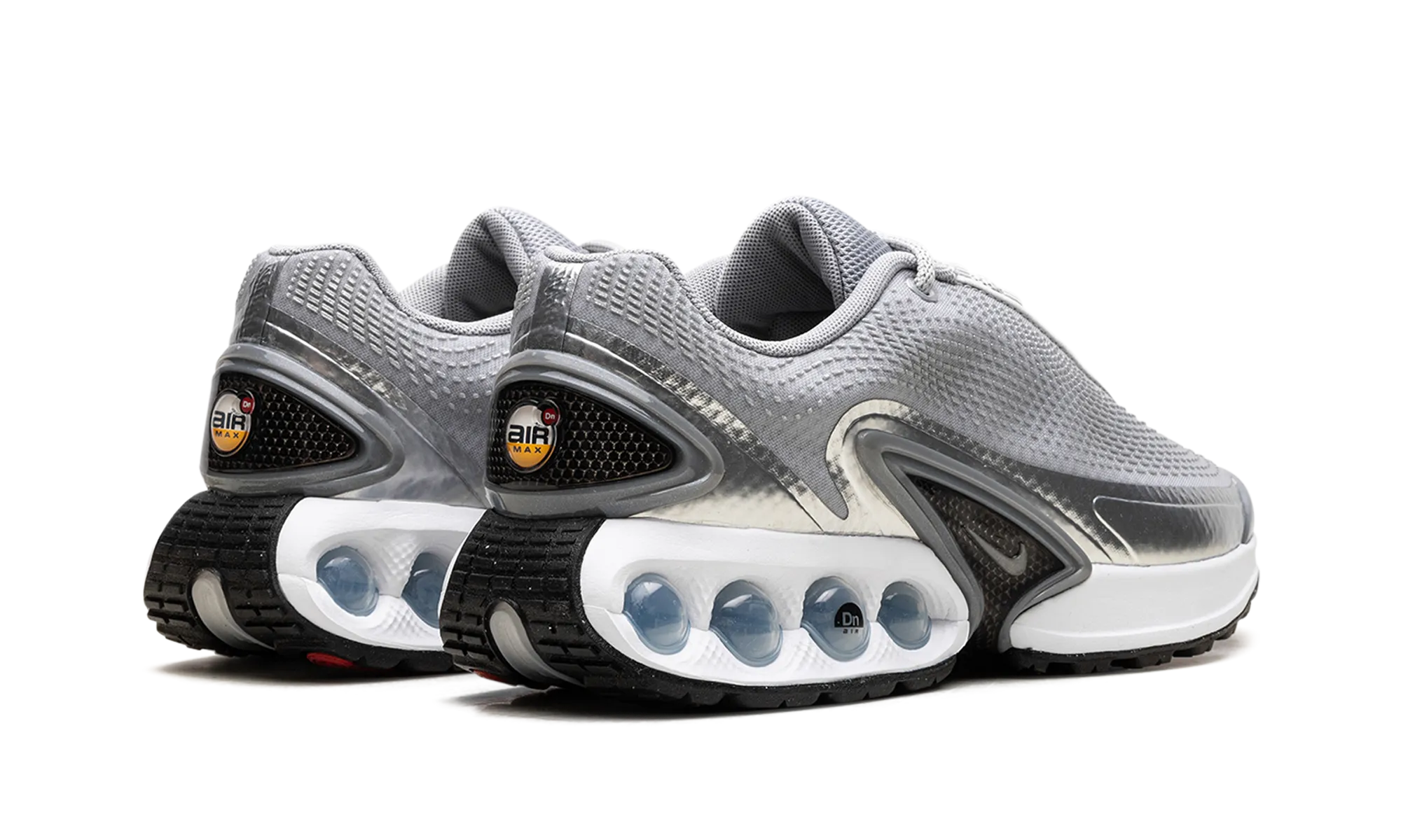 foot - cushioning running shoes monochromatic shoes Air Max Dn Premium WMNS "Metallic Silver"