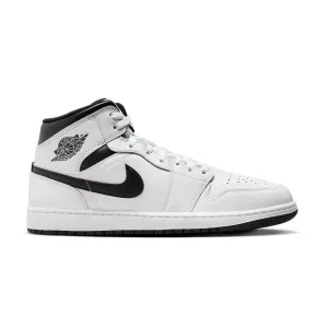 Air Jordan 1 Mid 'White Black' Elite Cushioning Suede