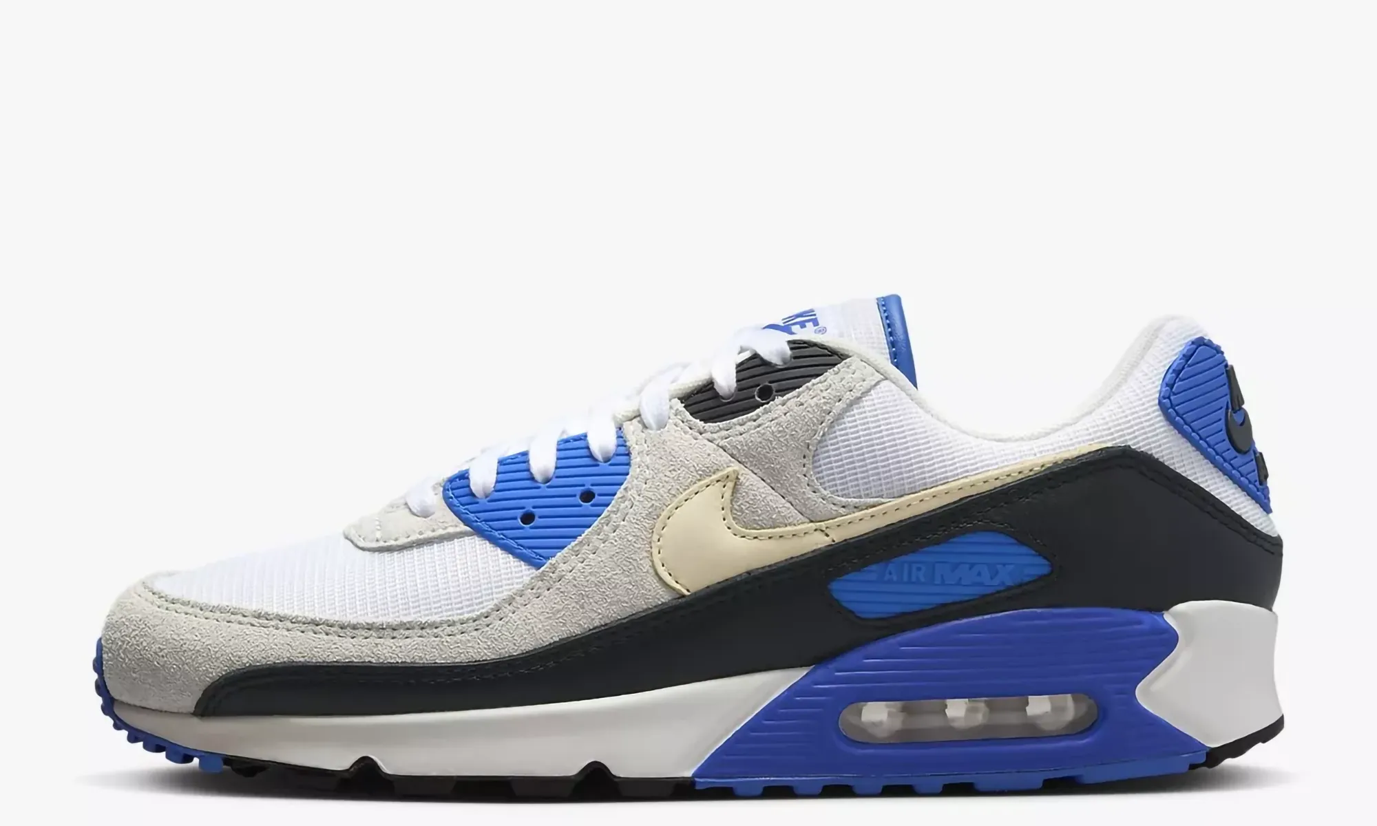 Air Max 90 "Khaki Racer Blue" trekking reinforced - toe shoes