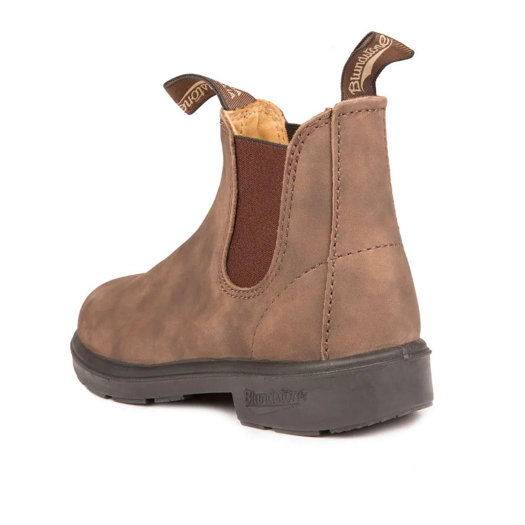 light texture Blundstone 565 - Kids Boot in Rustic Brown