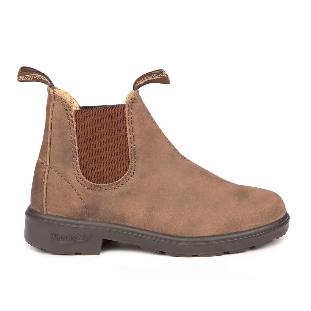 Blundstone 565 - Kids Boot in Rustic Brown Non-Slip Grip