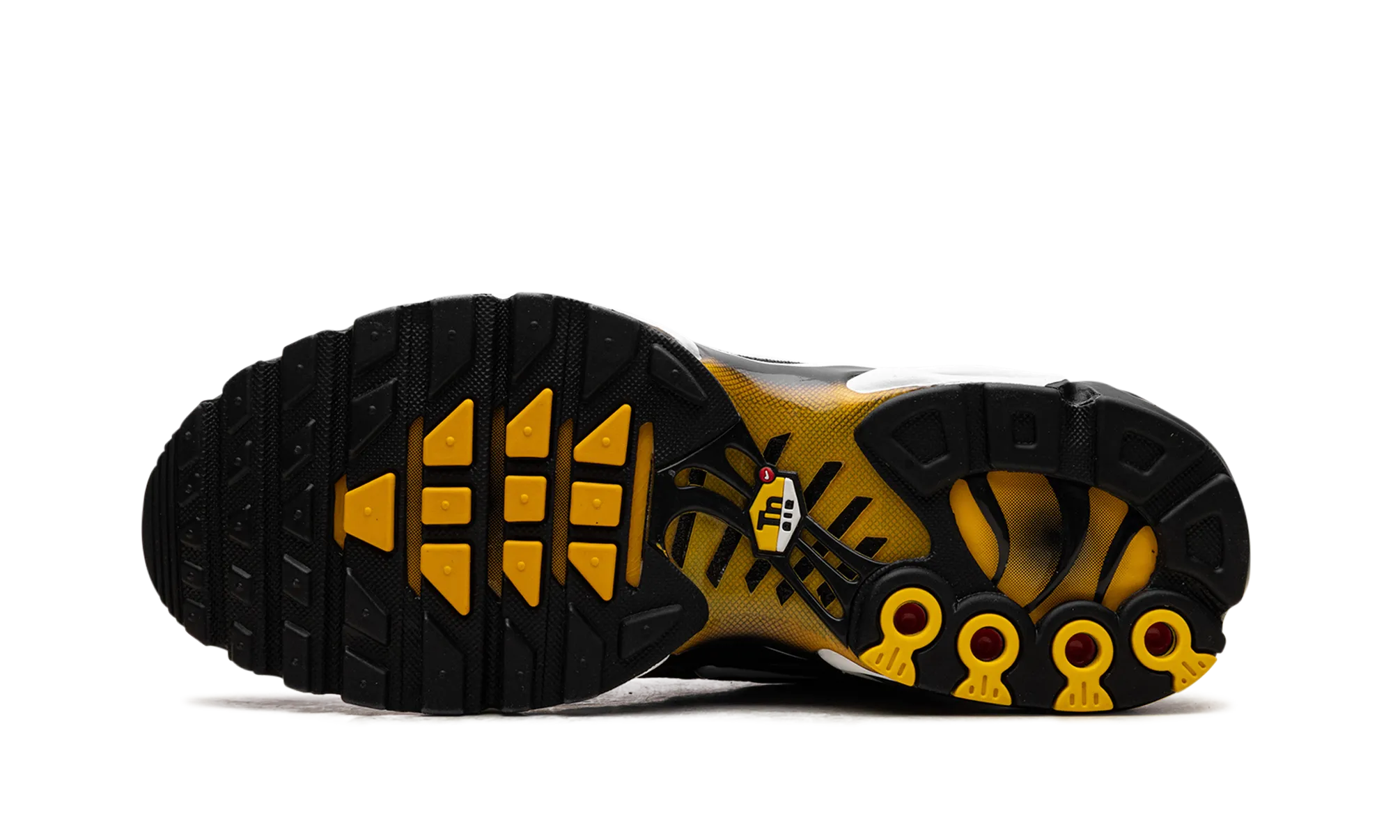 grip - enhancement - technology shoes Air Max Plus "Black University Gold White"