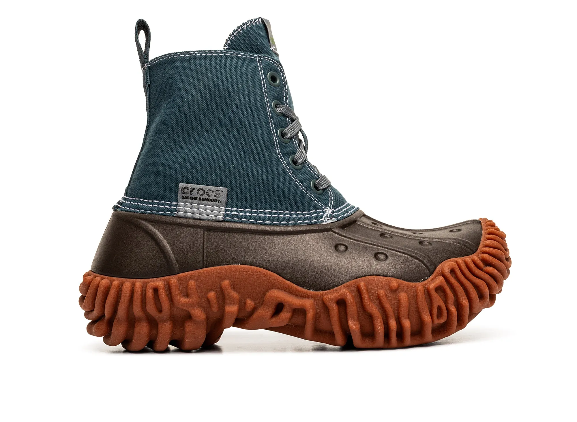 High Quality Bright Gold Crocs x Salehe Bembury The Cypress Boot Tetra