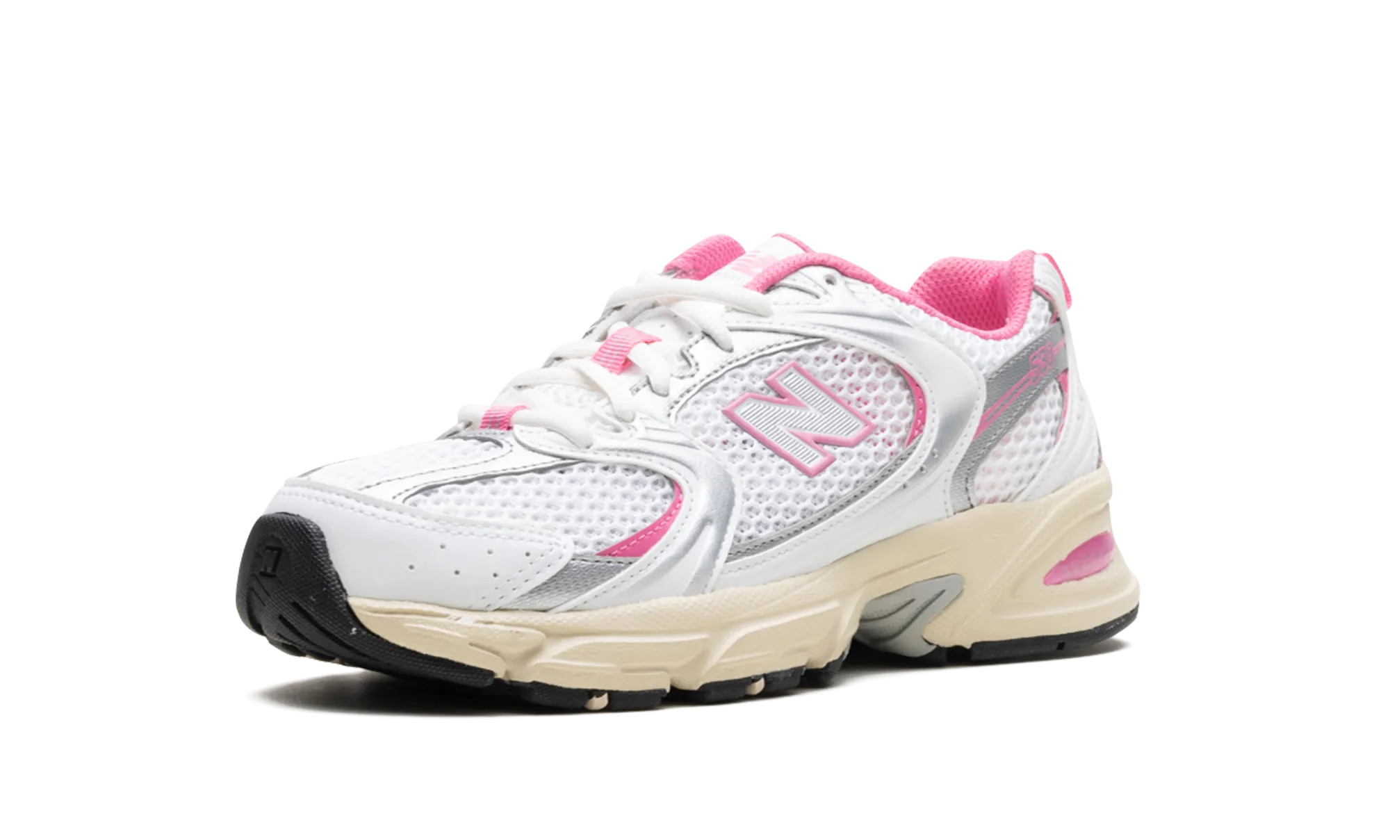 running for a cause for beginners 530 "White Pink Vintage"