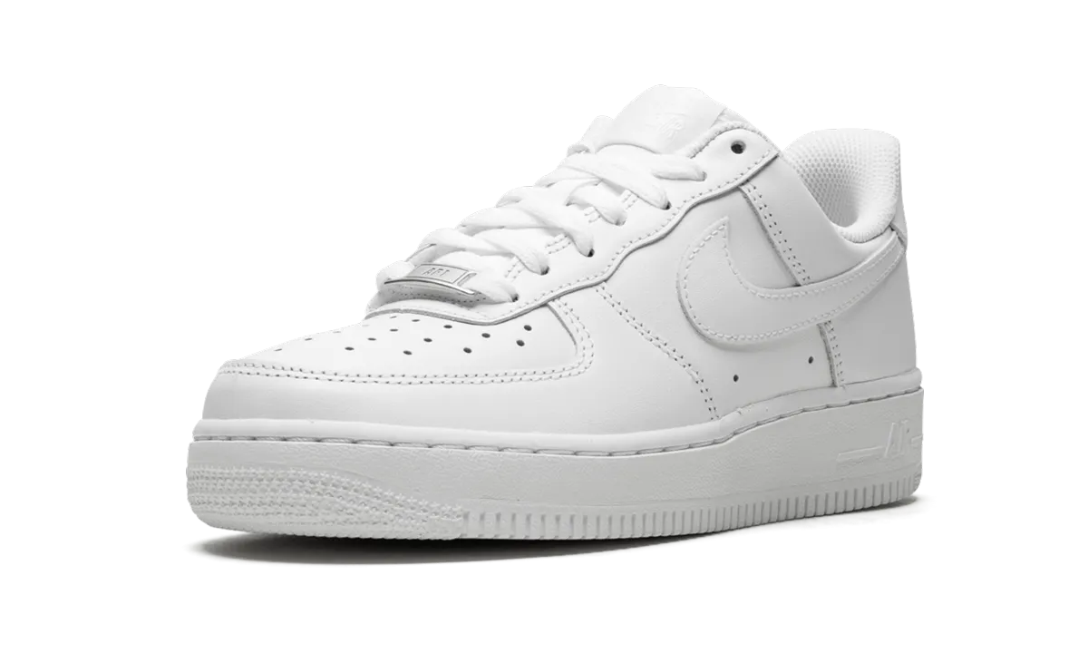 cushioning system AIR FORCE 1 '07 MNS WMNS "White on White"