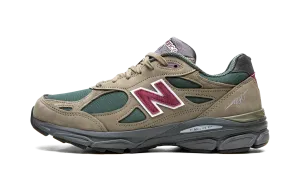 990v3 "Teddy Santis - Green/Purple" strength - training Winter running protection