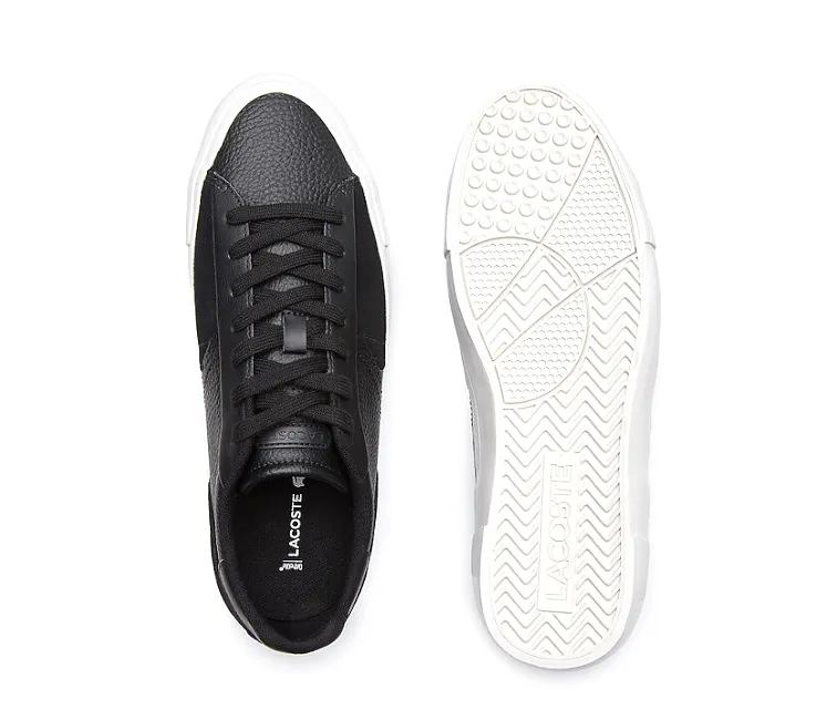 Men's Lacoste L006 222 SMA (Black/White) Pliable Lightweight Grip
