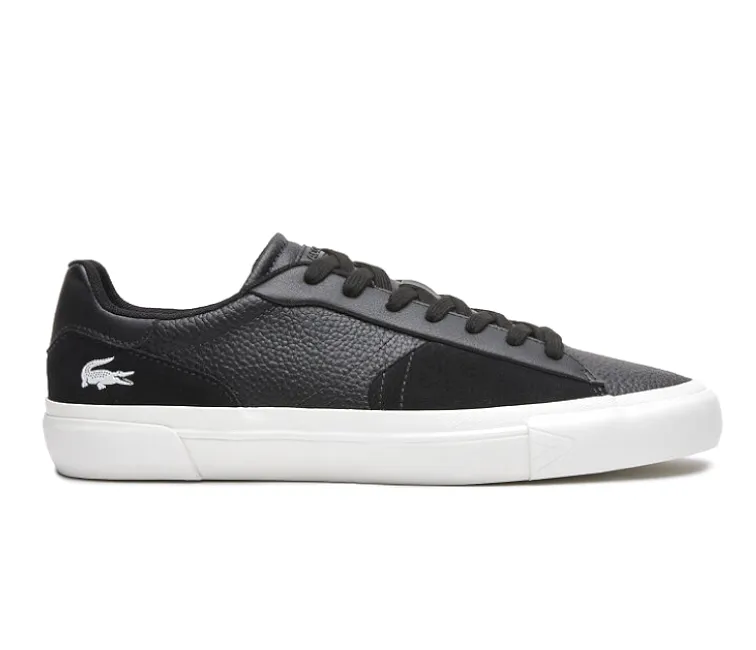 Adaptive Lacing Men's Lacoste L006 222 SMA (Black/White)