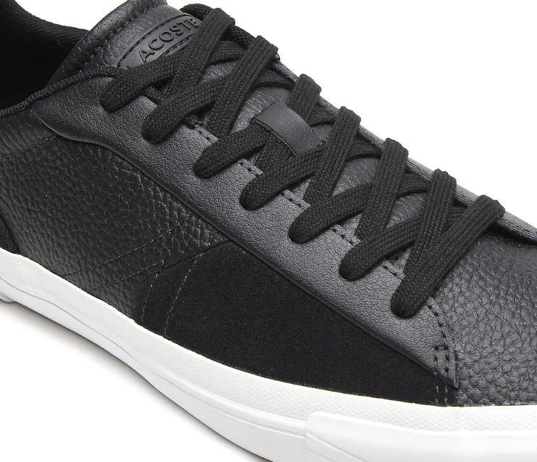 Footwear Focus Men's Lacoste L006 222 SMA (Black/White)