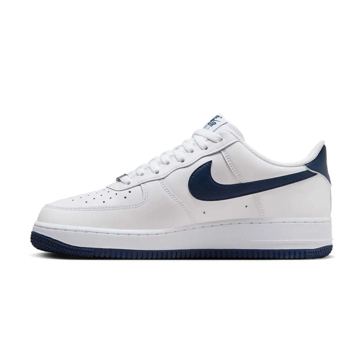 fundamental Stylish Air Force 1 '07 'White Midnight Navy'