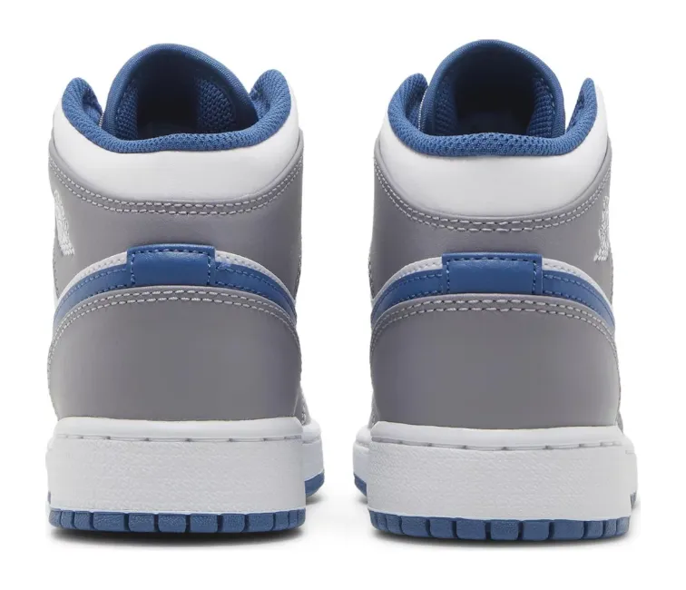 Ultra-soft shock absorption GS Nike Air Jordan 1 Mid (Cement)