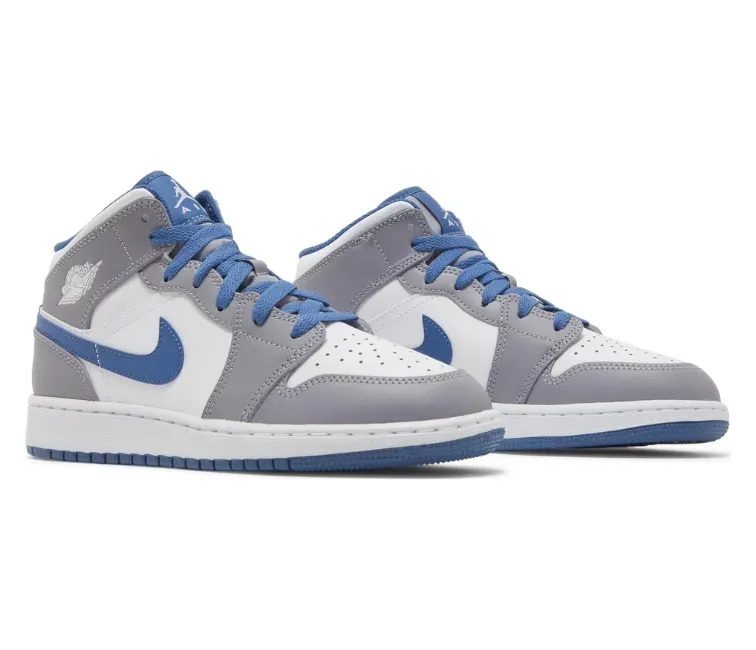 Fresh Ride GS Nike Air Jordan 1 Mid (Cement)