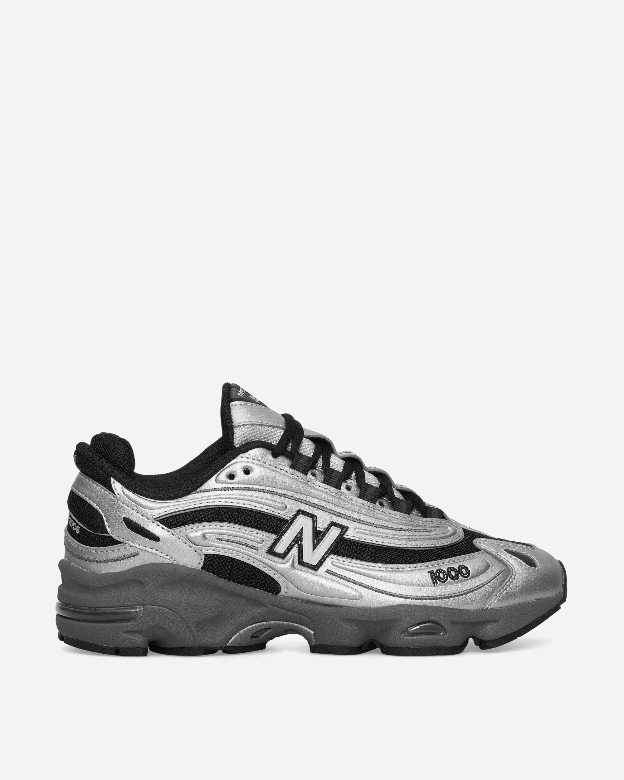 Stretchable Openings 1000 Sneakers Silver Metallic / Black