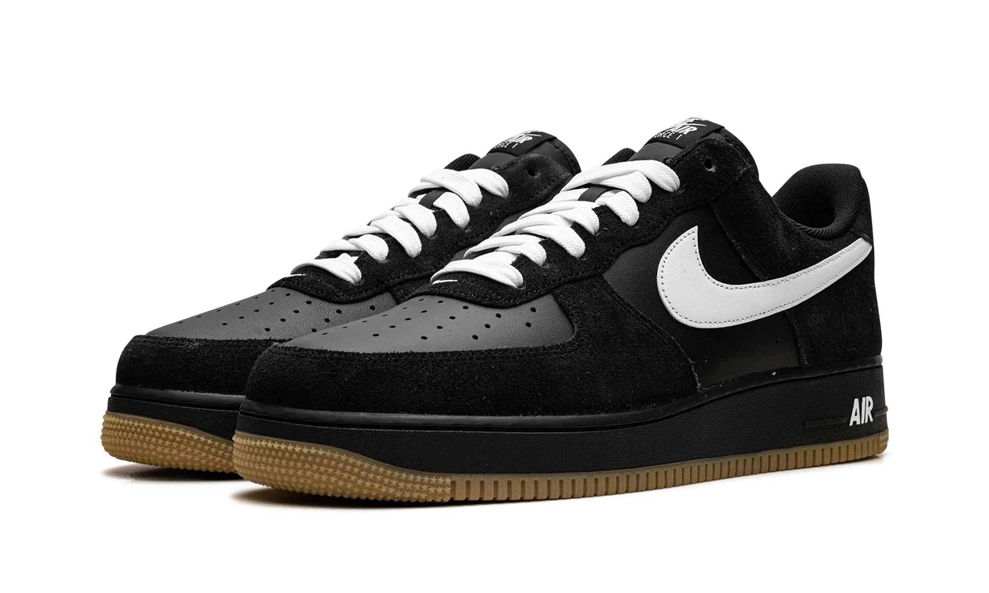 Soft Sole Air Force 1 Low SK8 "Black Gum"