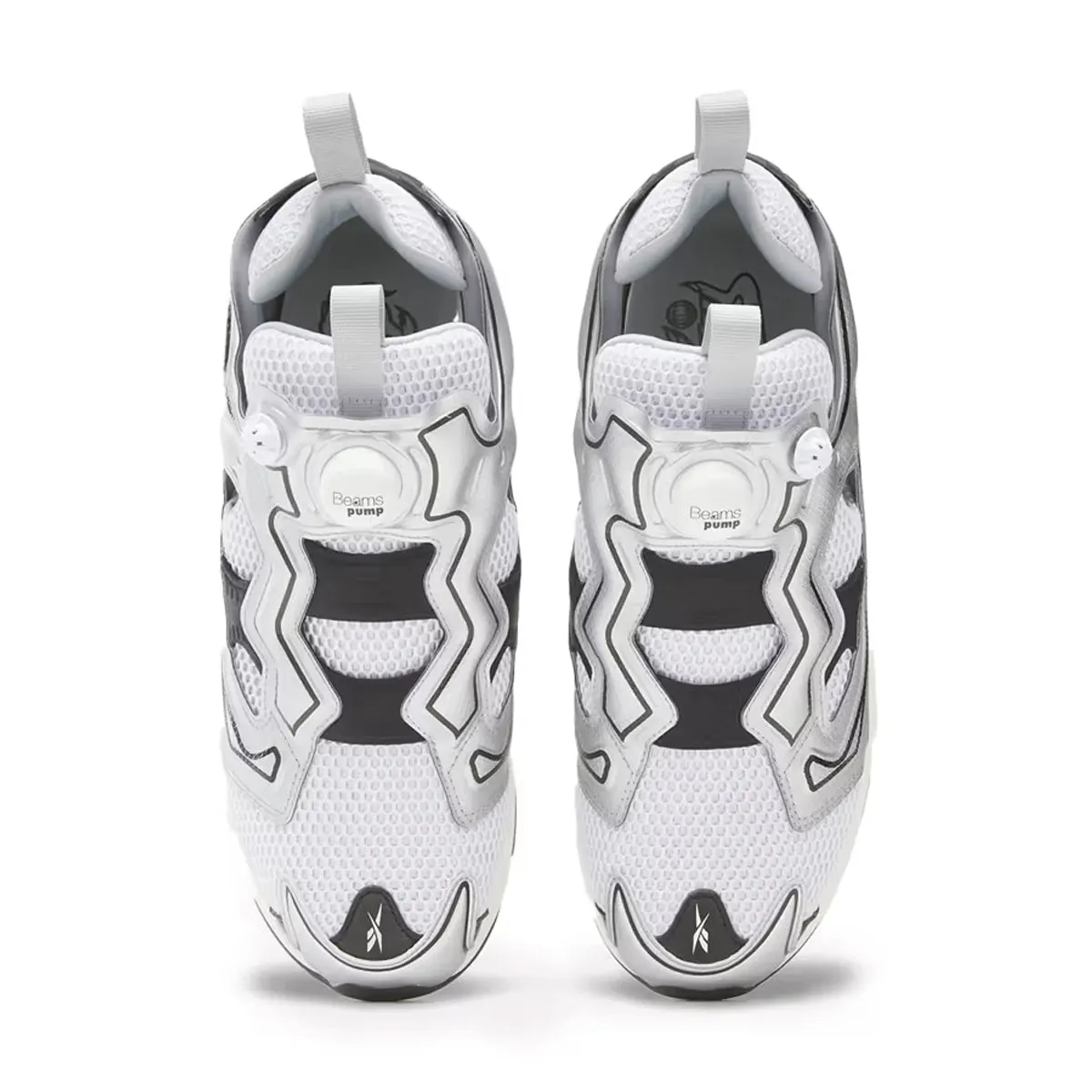 Suede   BEAMS Instapump Fury 94 'Silver'