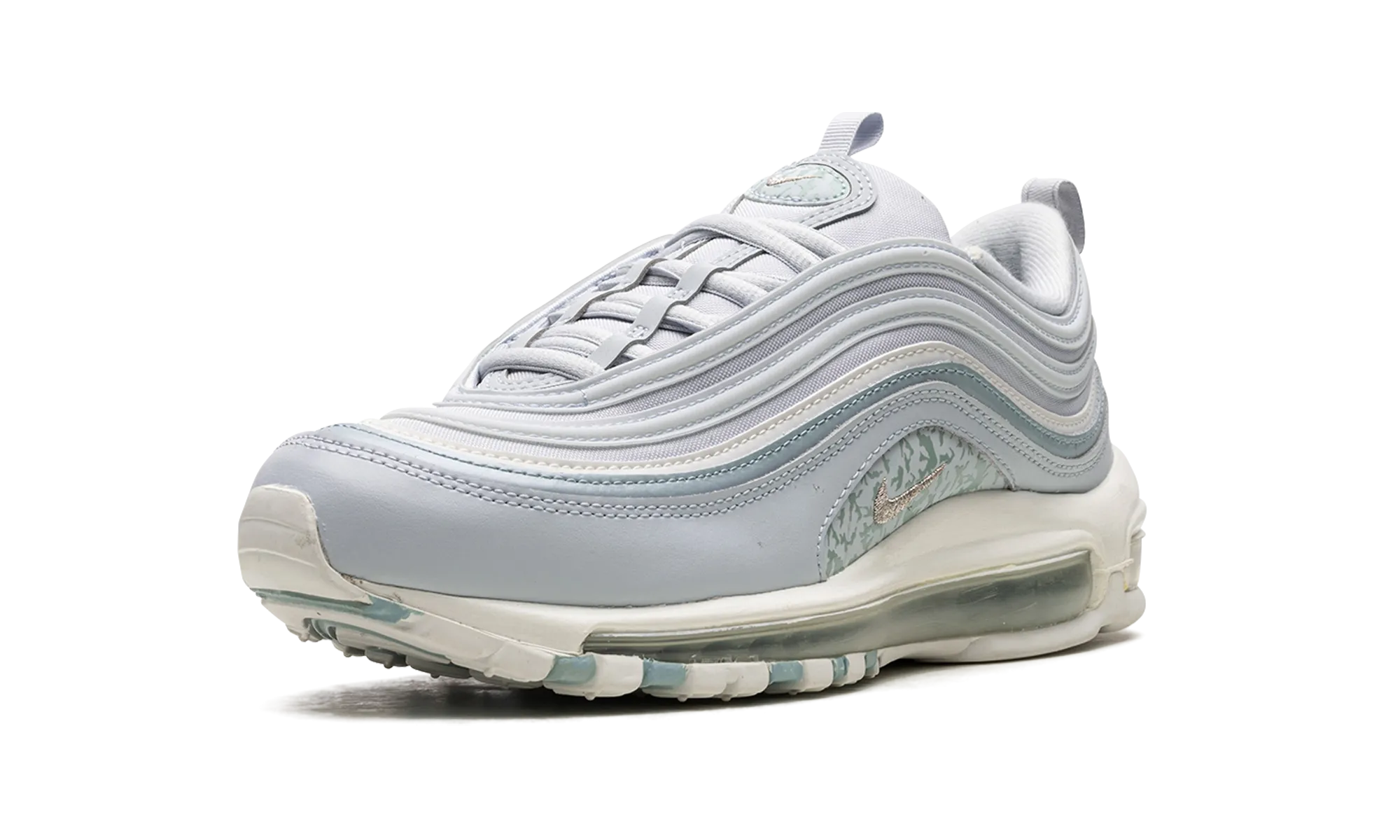 NIKE AIR MAX 97 WMNS "Aura Reflective Camo" beginner runner shoes