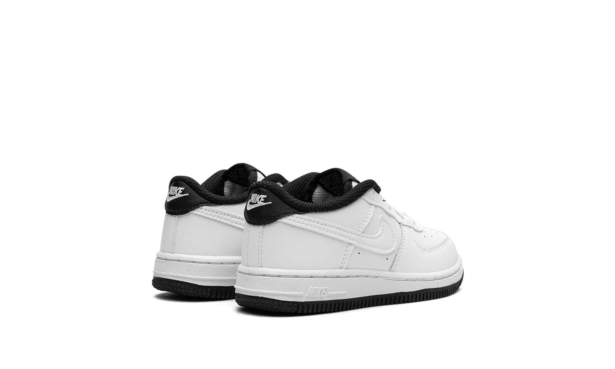 Minimalist Layered Design Air Force 1 TD "White / Black"
