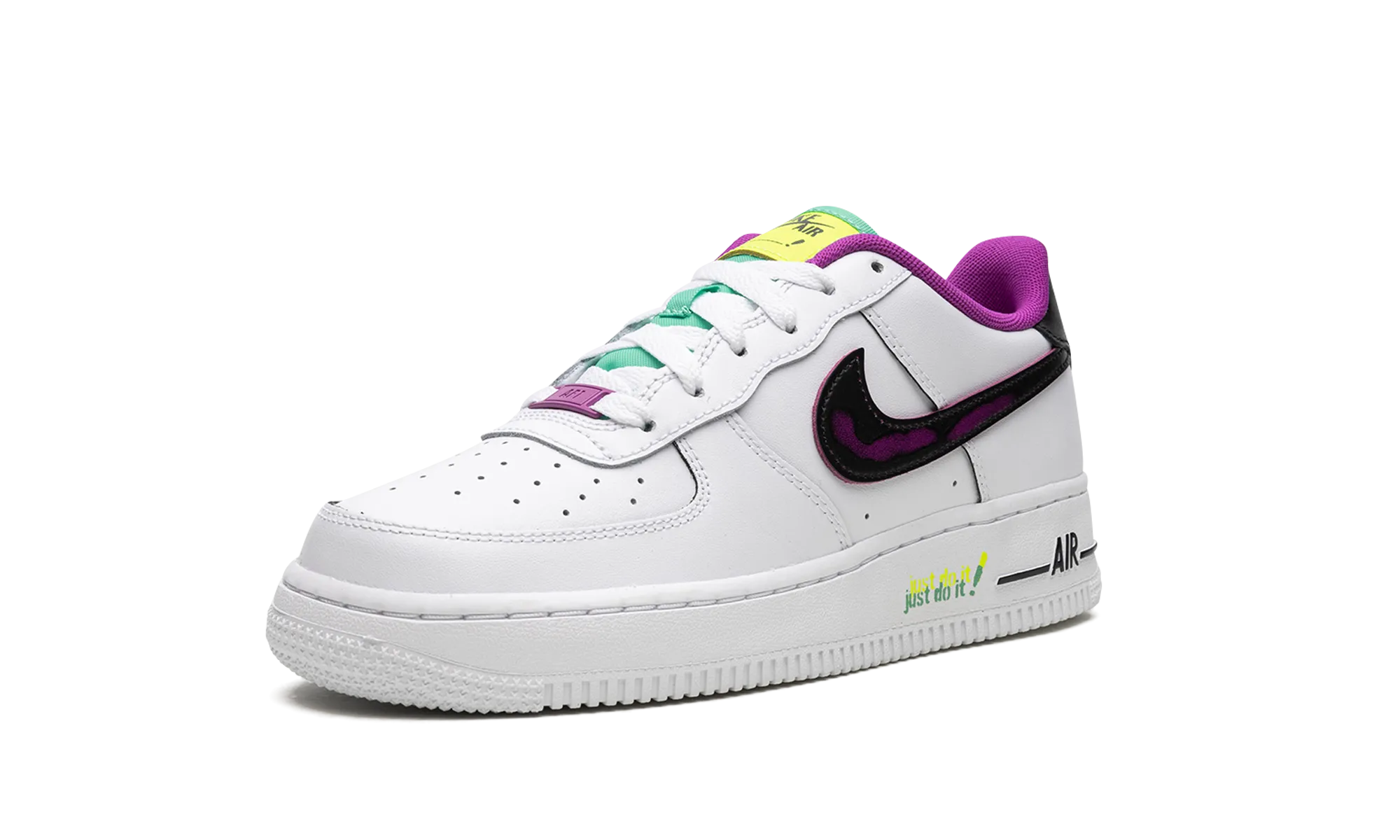 Knit Fabric Construction Air Light Air Force 1 Low '07 LV8 "Just Do It!"