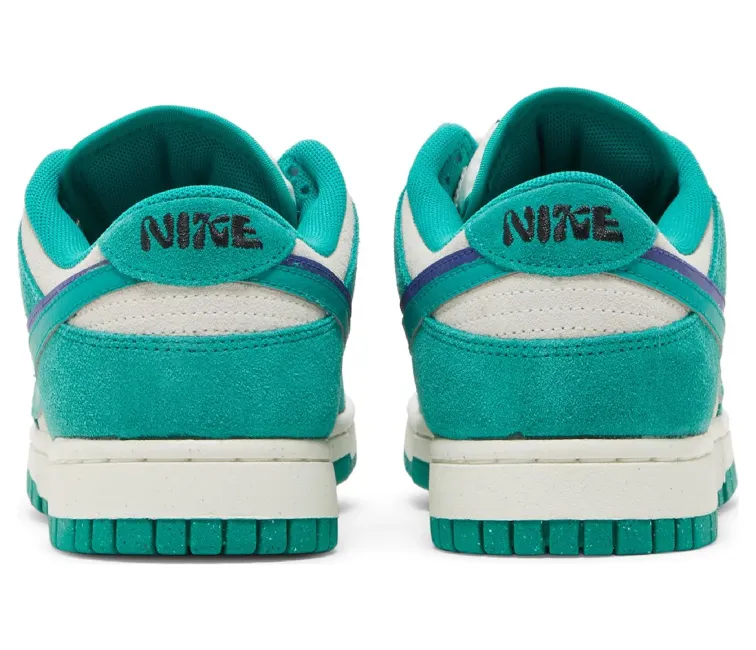 Tear Resistant Textile Mid Foot Women's Nike Dunk Low SE (Neptune Green)