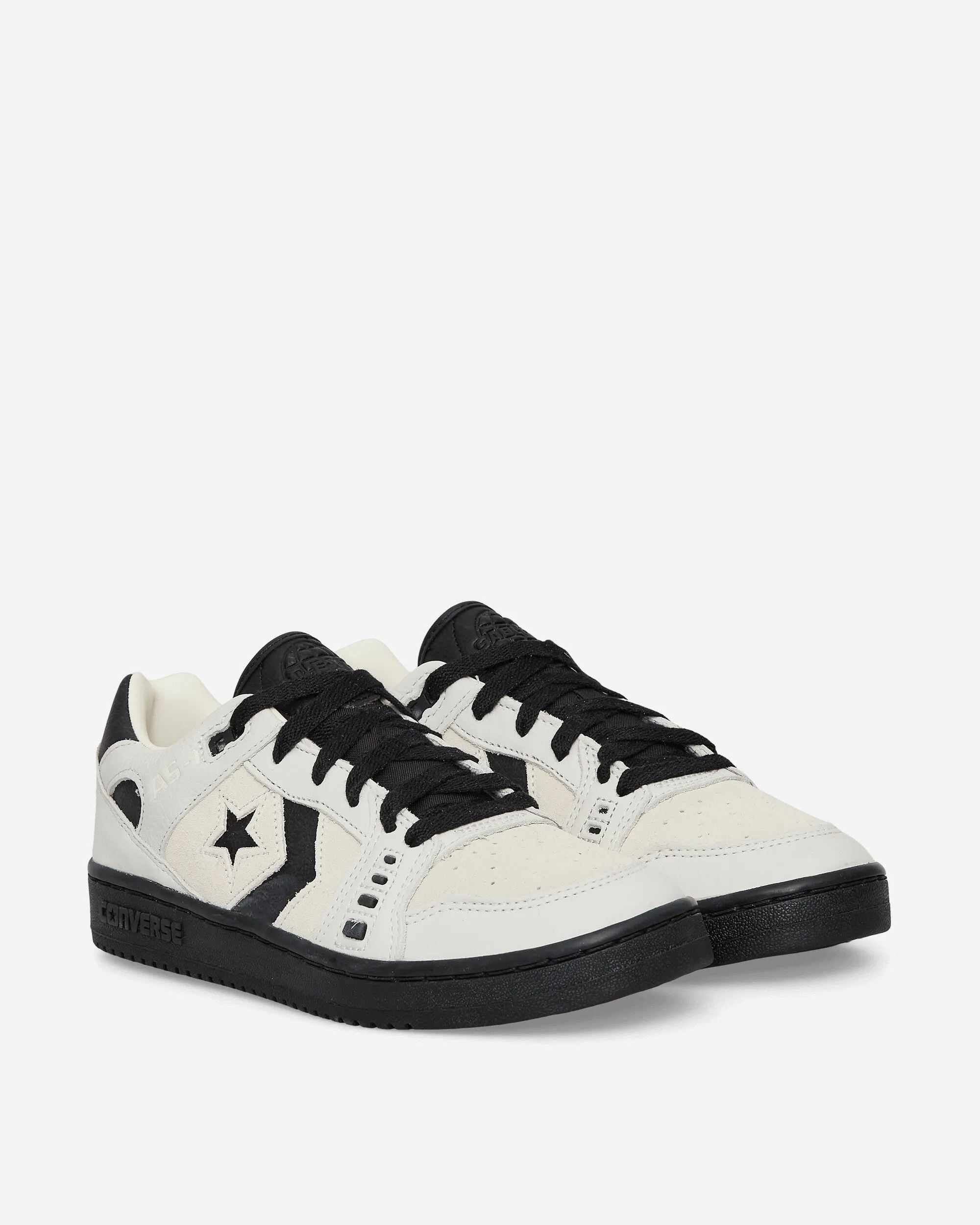 Elevated shock absorption AS-1 Pro Sneakers Egret / Black