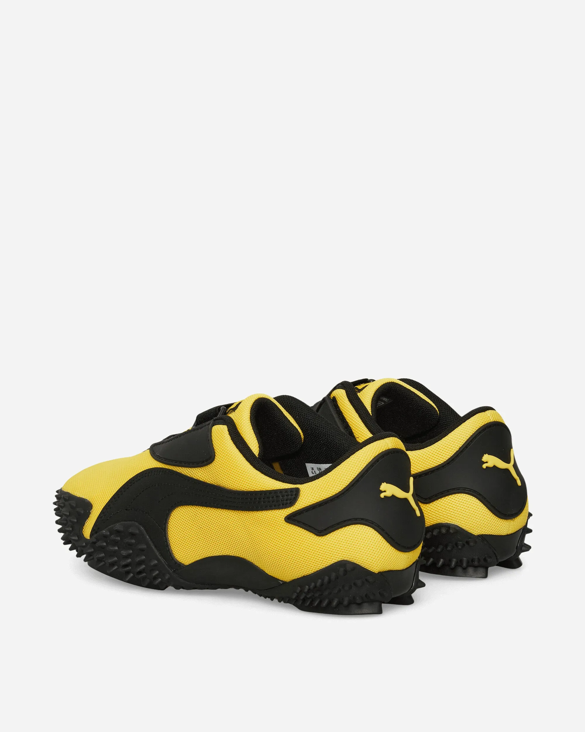 Mostro OG Prime Sneakers Pel?? Yellow / Black Foam Insole Slip On Style