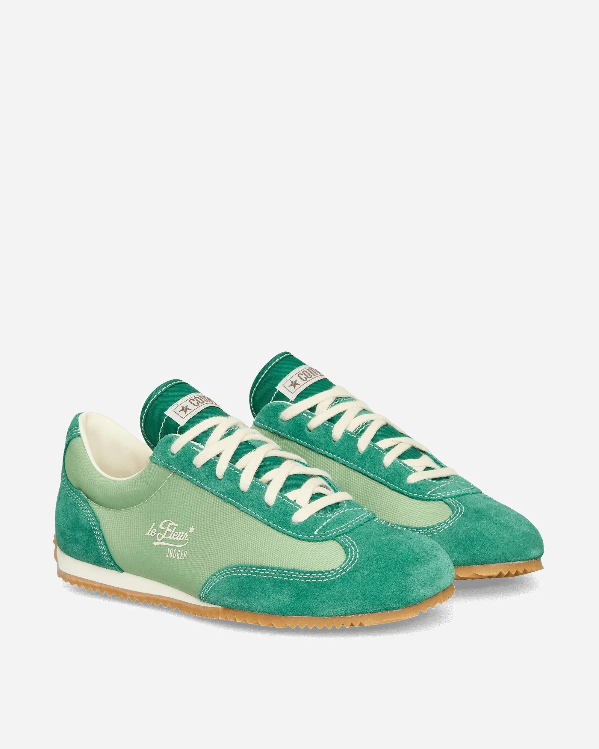 GOLF le FLEUR* 1908 Jogger Sneakers Forest Shade / Green Anti slip surface