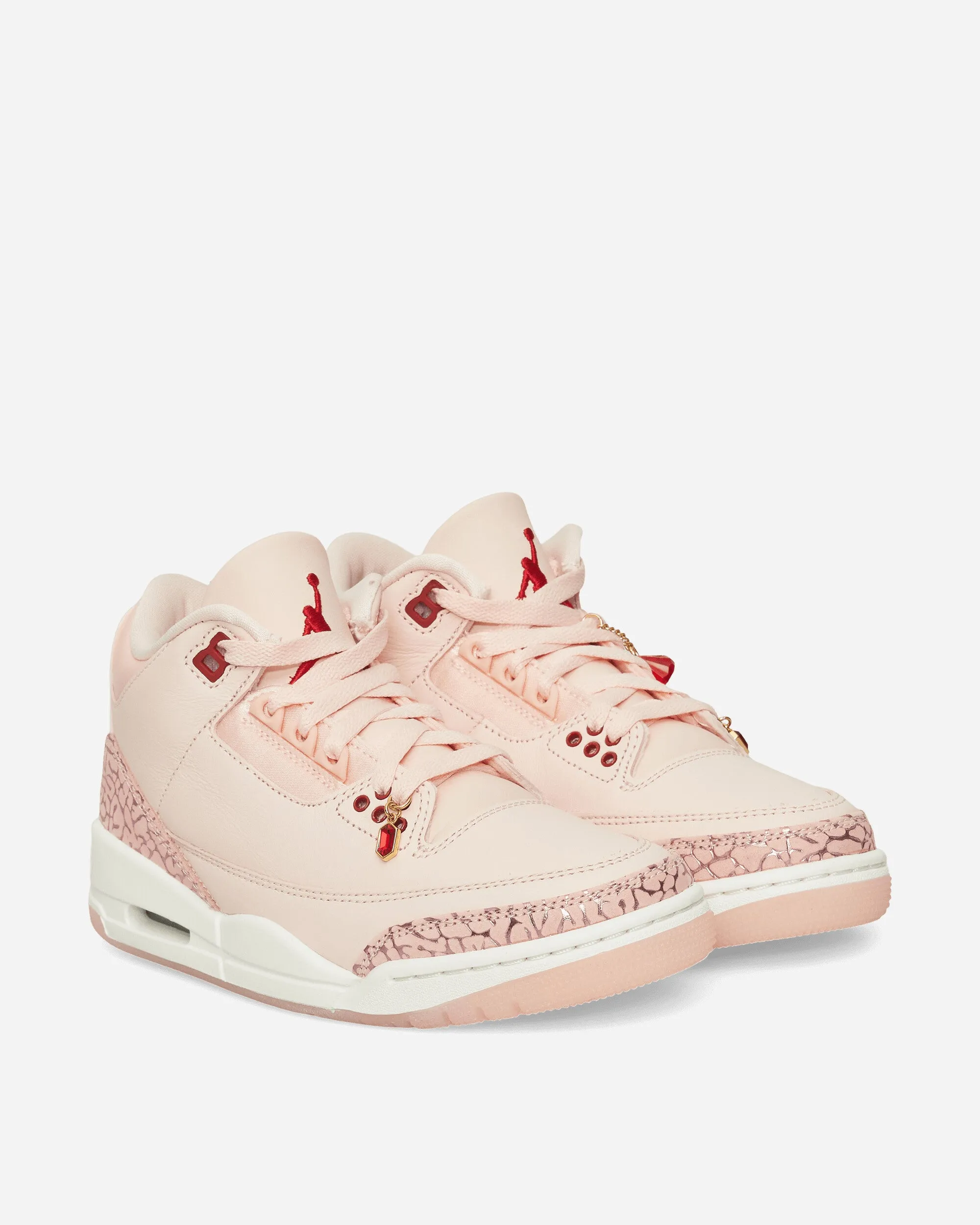 Women's Air Jordan 3 "Treat Yourself" Sneakers Washed Coral Active Routine Pressure Relief Insoles