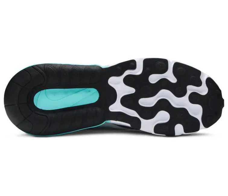 SoftSole Rollbar Stability Controls Women's Nike Air Max 270 React (White/Aqua)