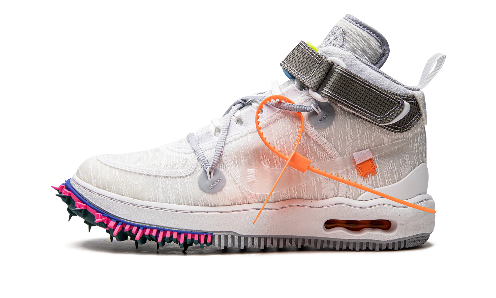 Air Force 1 Mid "Off-White - White" Neutral Tone