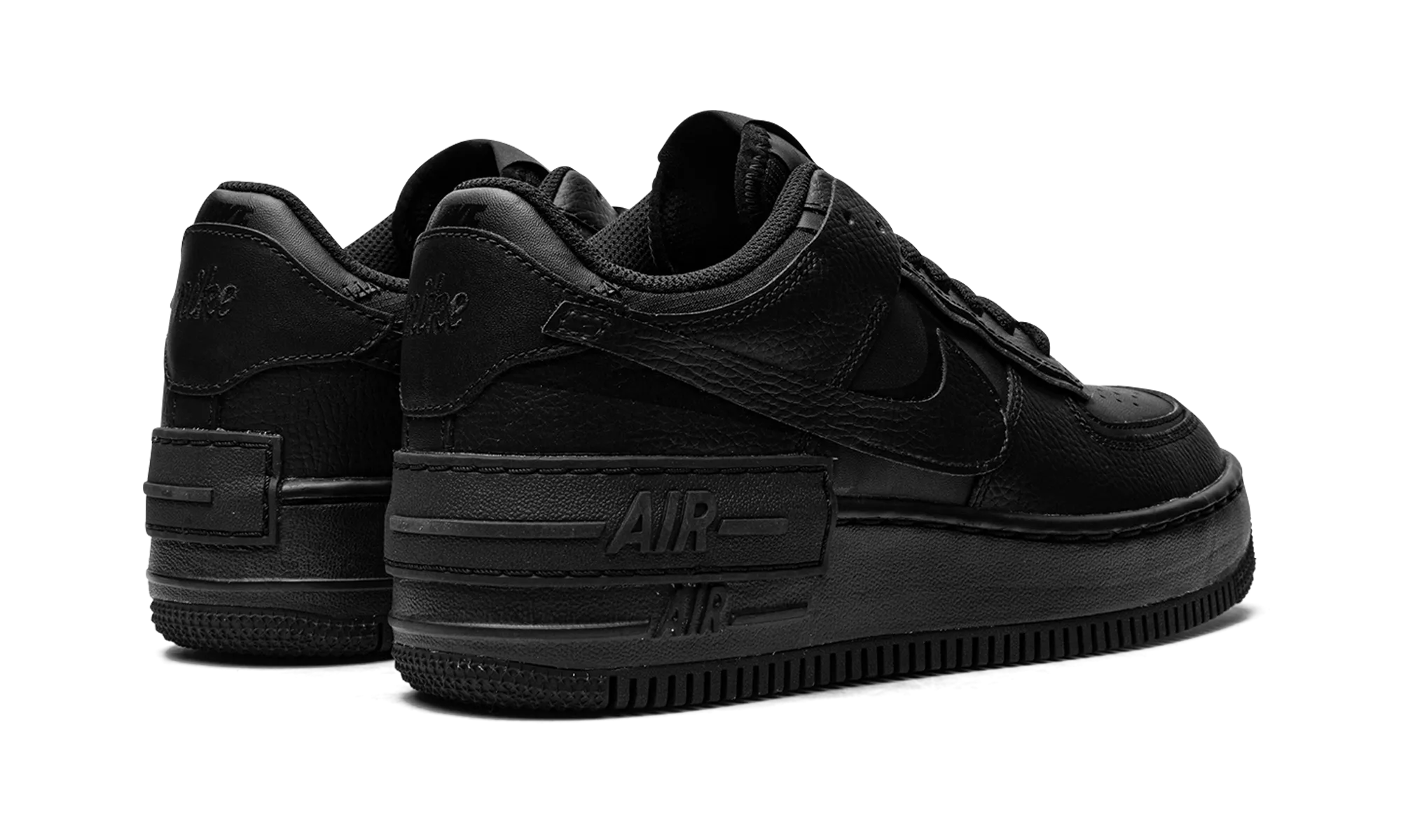 Multi Directional Flex Grooves Everyday Sport AIR FORCE 1 LO SHADO WMNS "Triple Black"