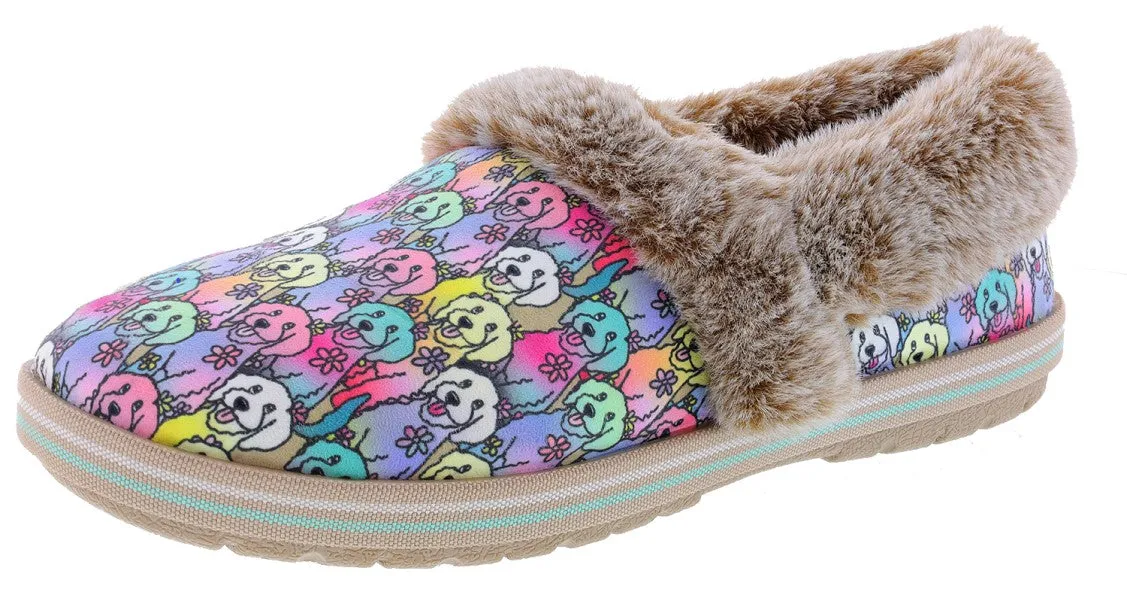 Lounge Wear Skechers Bob's Women's Too Cozy Winter Howl Memory Foam Slippers