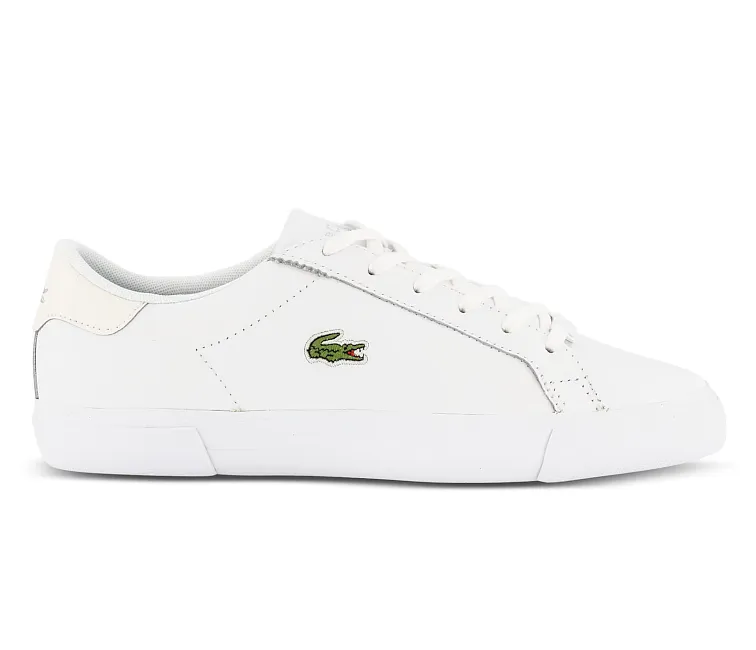 Ultra Breathable Upper Recycled Rubber Sole Women's Lacoste Lerond Plus 0521 1 CFA (White)