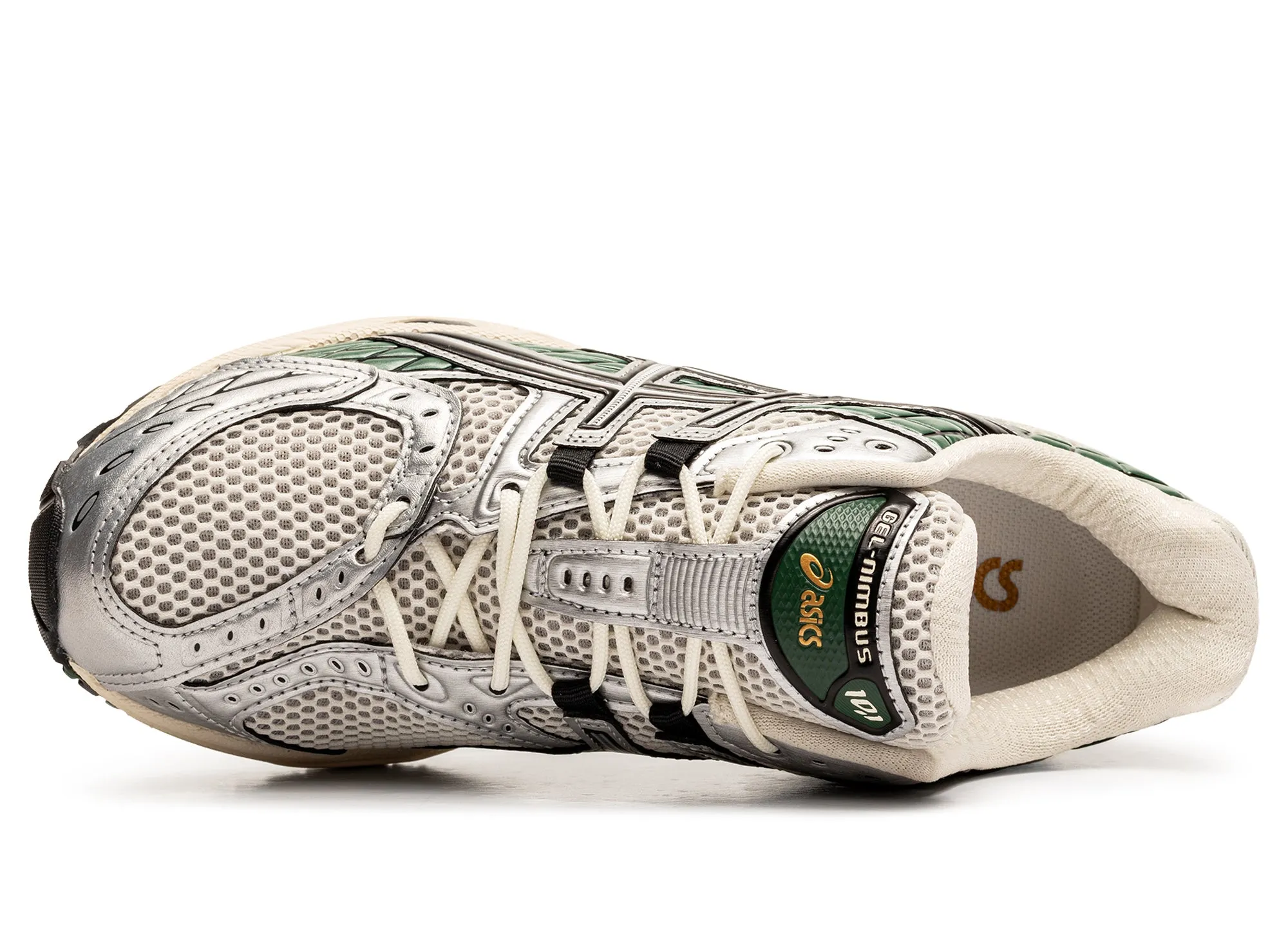 Asics Gel-Nimbus 10.1 'Cream / Grove' Comfort Cushion Foam Lining Standing Workers