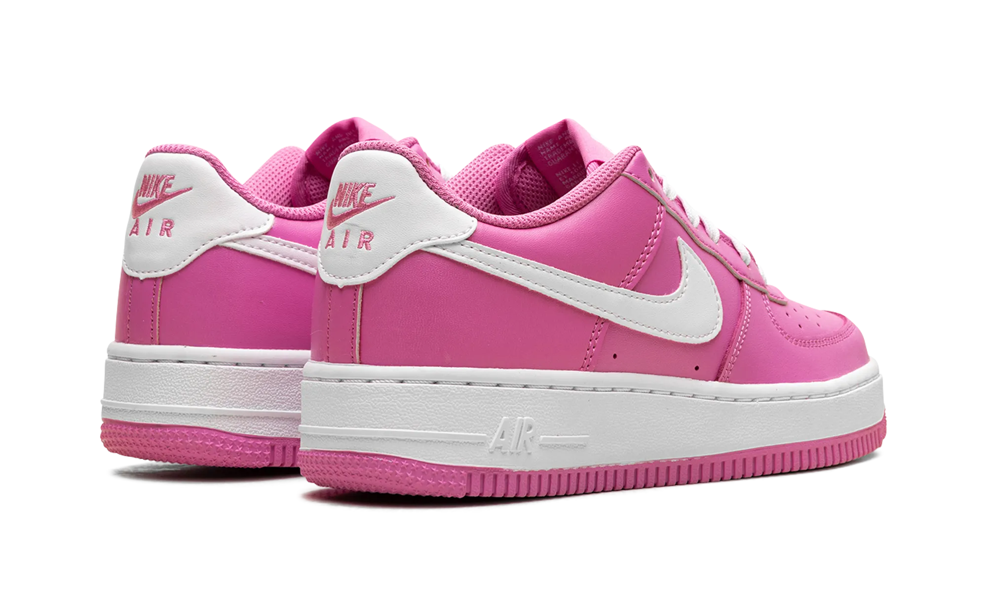 LeatherUpper Every Walk Air Force 1 GS "Playful Pink"