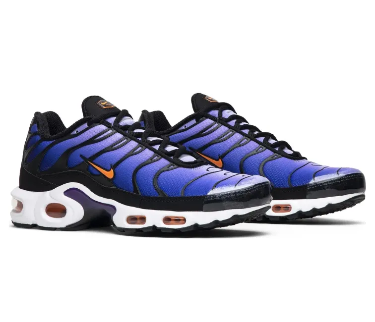 Men's Nike Air Max Plus TN OG (Voltage Purple) Impact Dispersing Geometries Wide Toe Box Design