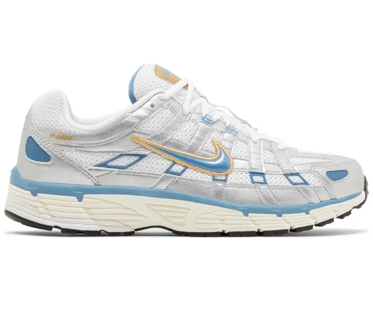 Men's Nike P-6000 (Storm Blue) Low Collar Design