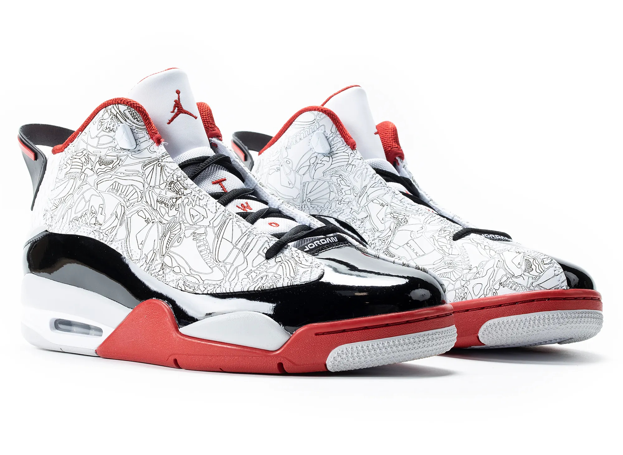 Men's Air Jordan Dub Zero Fitness Sweat Resistant Comfort Seekers
