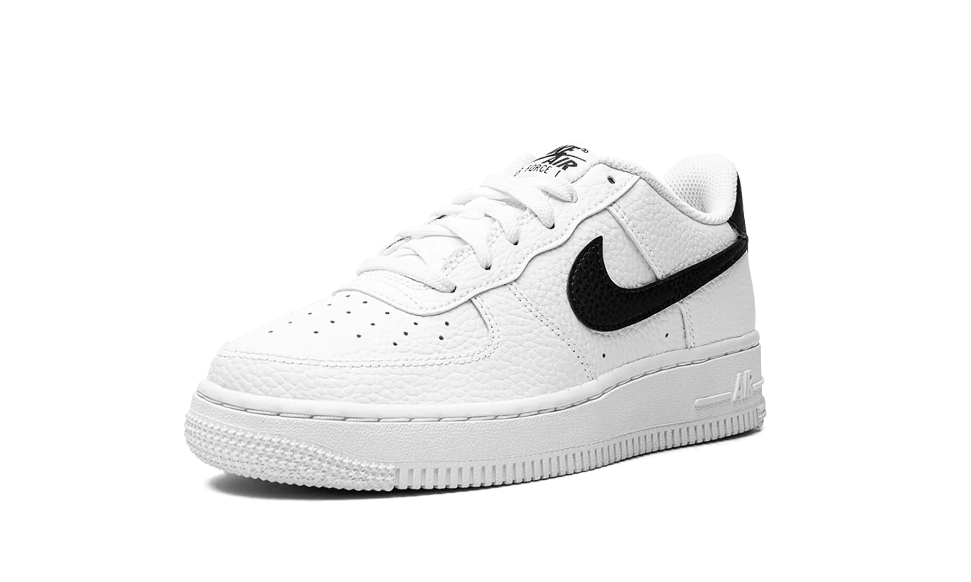 Compression Molded EVA Air Force 1 GS "White / Black"