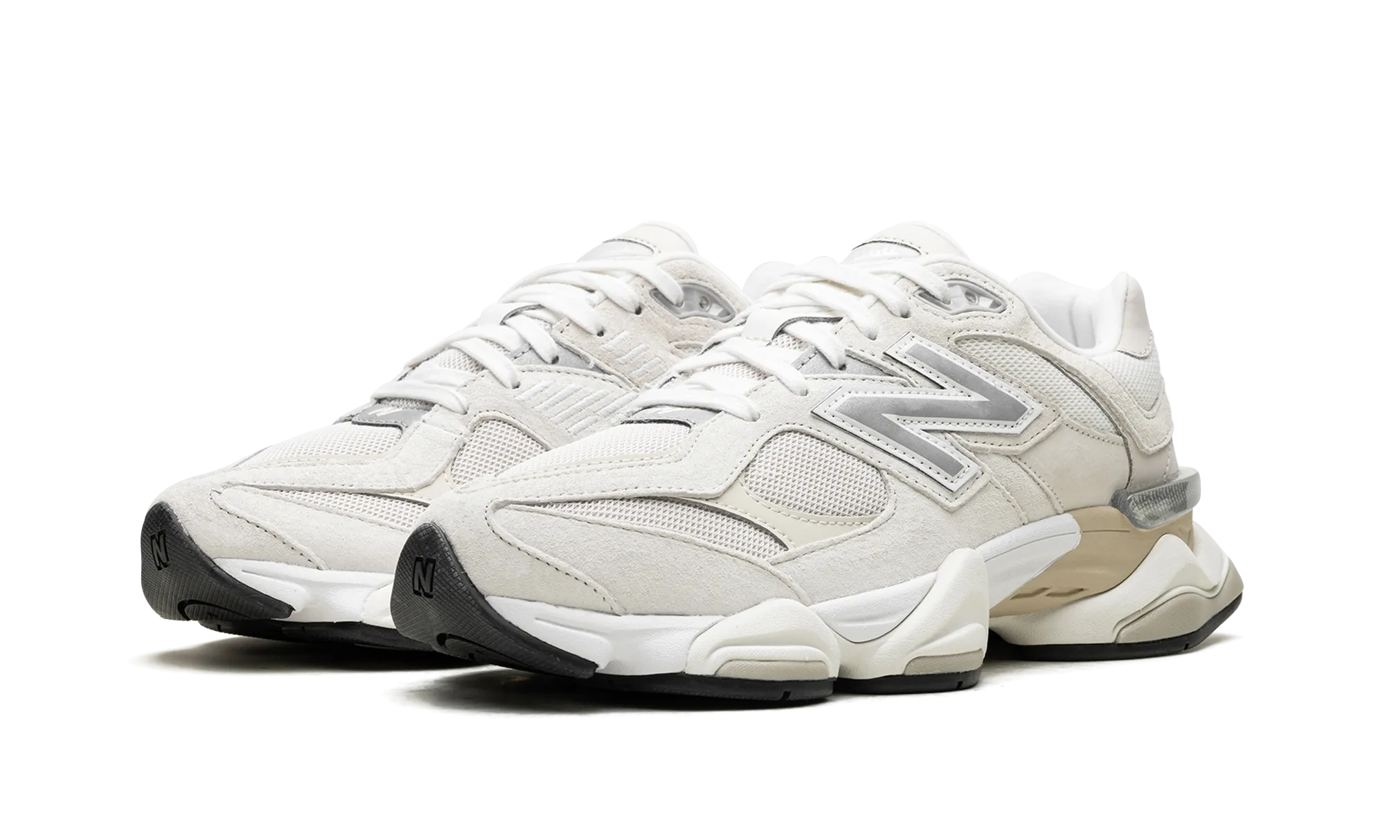 rigid midsole shoes stain - resistant running wear 9060 "Sea Salt / Moonbeam"