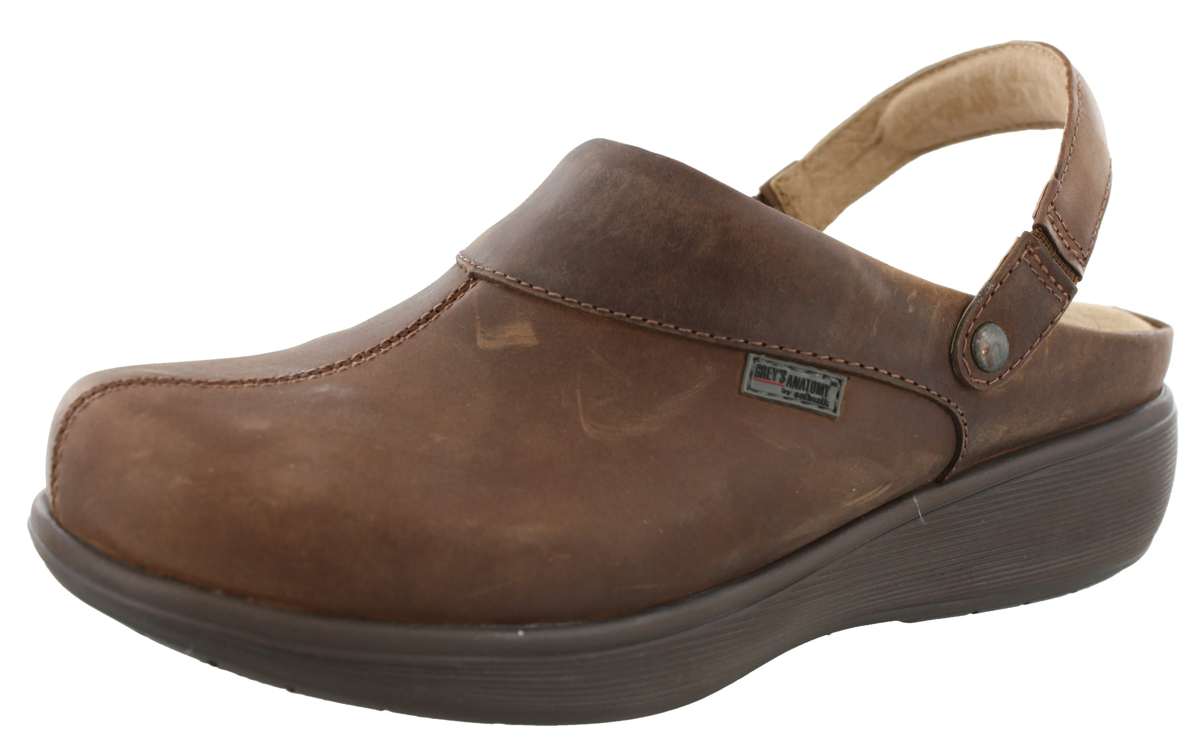 Grey Anatomy by Softwalk Nursing Slip Resistant Clogs Edge Pro Laidback Mood Range Step