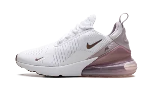 seamless upper running shoes AIR MAX 270 WMNS "White Smokey Mauve Black Platinum Violet"