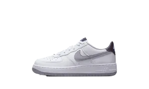 Stitch Down Technique Morning Rush Air Force 1 Low GS "White Cement Grey"